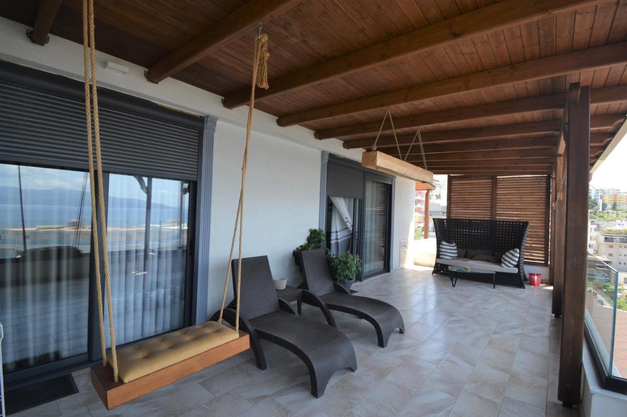 Luxury Penthouse B&E Lejlighed Sarandë Eksteriør billede